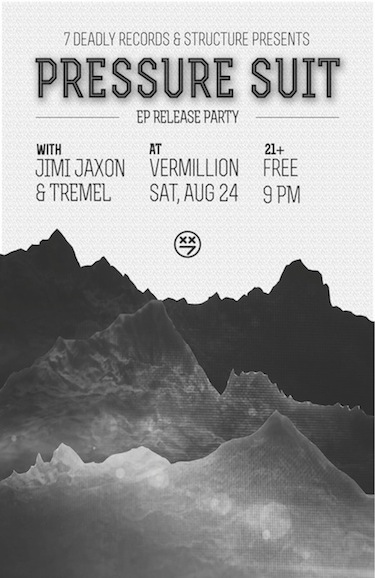 Jimi Jaxon - 7 Deadly Release Party Poster Small